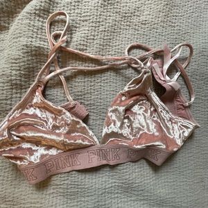 Velvet PINK Victorias Secret bra